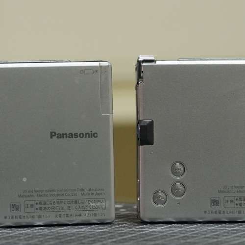 MD walkman 兩個 panasonic