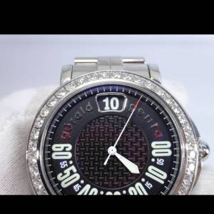 Gerald Genta Jumping hour Retro Sport 飛返 鑽石錶