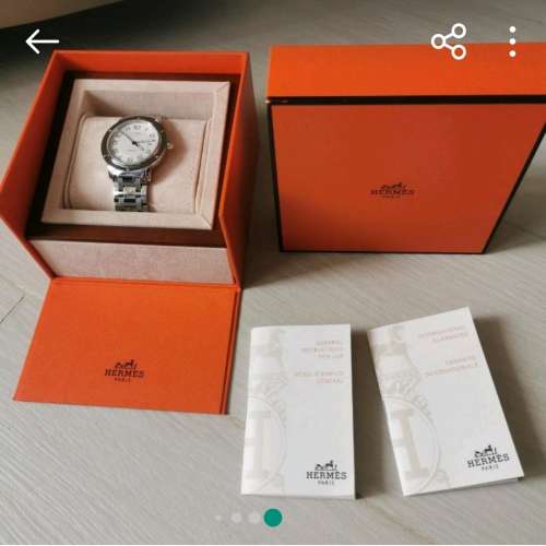 Hermes 愛馬仕 CP2.810 39mm 新淨二手自動 (not rolex, omega)