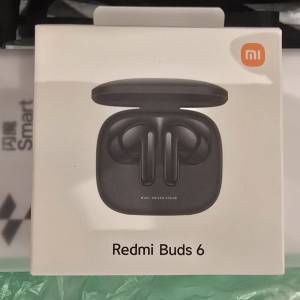 全新黑色 Redmi Buds 6 耳機 (包快遞)