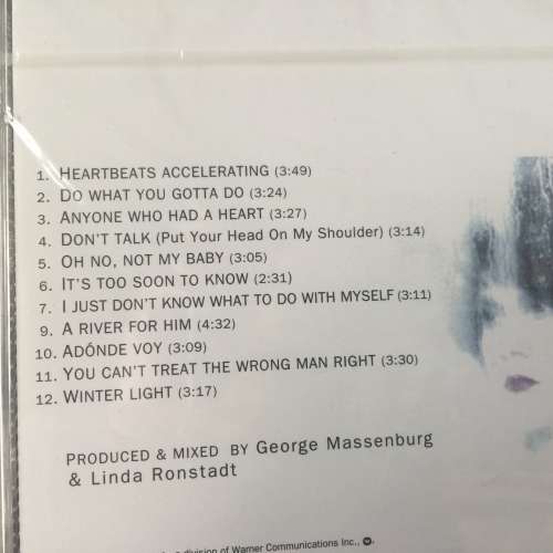 Linda Ronstadt Winter Light Made in Germany CD NEW 全新 德國製造