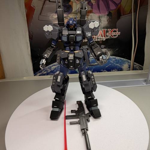 HG UC 1:144 機動戰士高達UC 傑斯塔加農 已砌 全噴塗 消光 高達模型