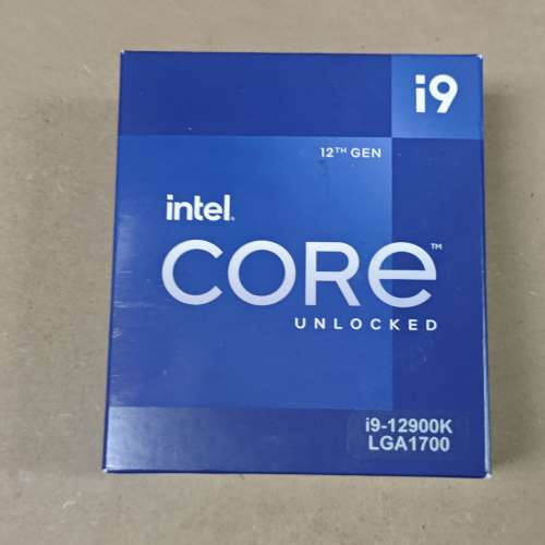 急放全新Intel i9-12900K 未拆盒 荃灣站交收 歡迎出價