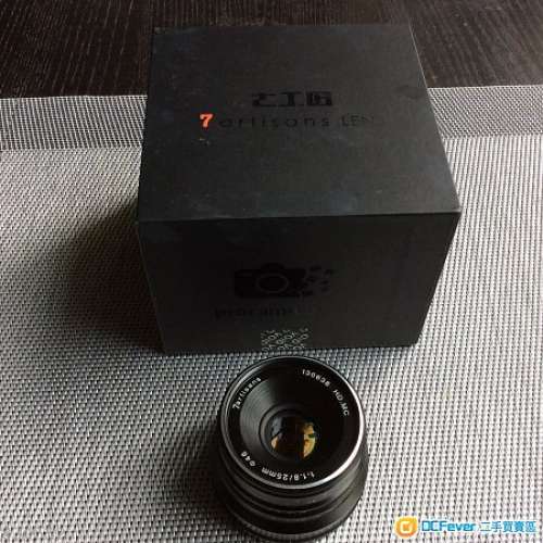 七工匠 7 Artisans 25mm f/1.8 超值大光圈鏡頭  Sony E Mount
