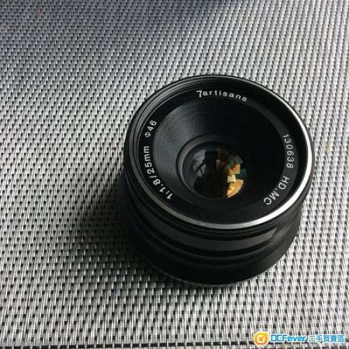 七工匠 7 Artisans 25mm f/1.8 超值大光圈鏡頭  Sony E Mount