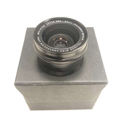 Fujifilm WCL-X100  廣角轉接鏡頭黑色 已改為二代WCL-X100 ll