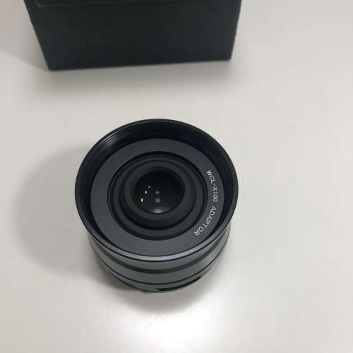 Fujifilm WCL-X100  廣角轉接鏡頭黑色 已改為二代WCL-X100 ll