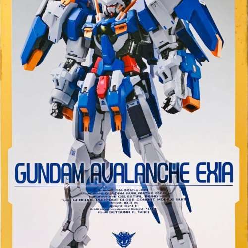 全新啡盒未開封Meatal Build Exia雪崩連腳