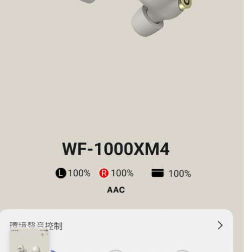 Sony WF-1000XM4 真無線藍牙耳機