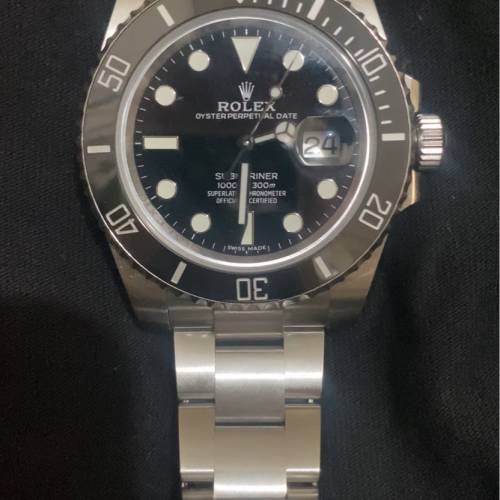 Rolex Submariner 黑水鬼m126610In- 0001，幾乎全新近新