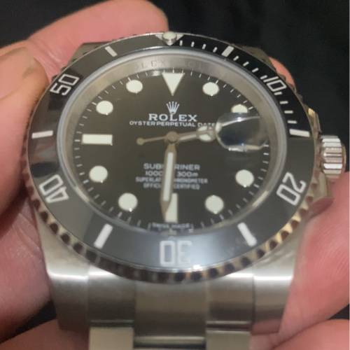 Rolex Submariner 黑水鬼m126610In- 0001，幾乎全新近新