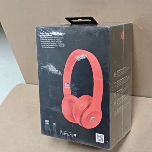 Beats solo3 大耳机 红色