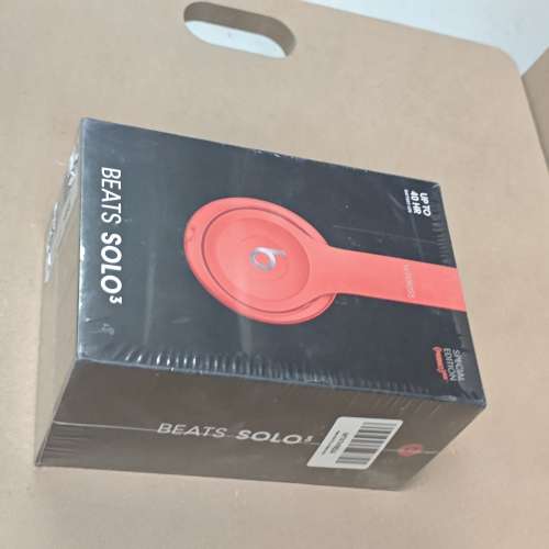 Beats solo3 大耳机 红色