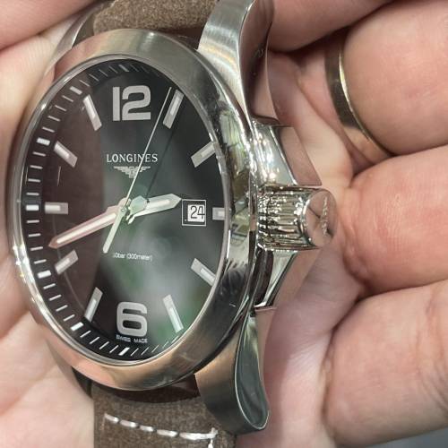 全部香港最平🤣原裝正版 LONGINES 石英機芯 大裝 出血價$1999