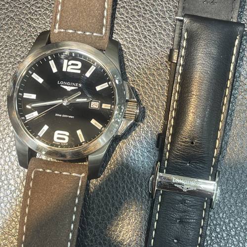 全部香港最平🤣原裝正版 LONGINES 石英機芯 大裝 出血價$1999