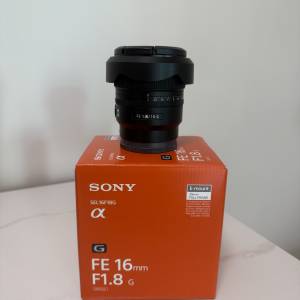 Sony FE SEL 16mm F1.8 G