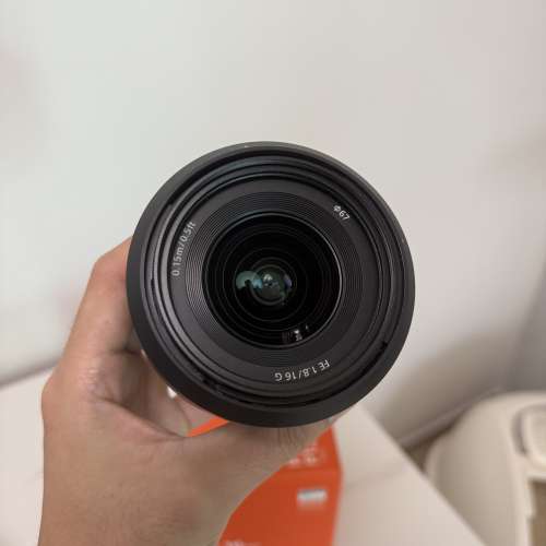 Sony FE SEL 16mm F1.8 G
