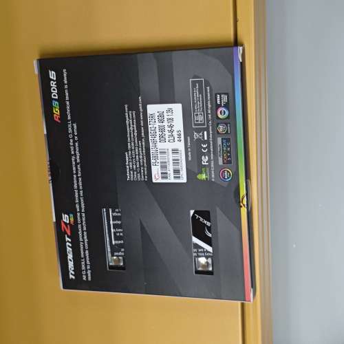 速放！全新美版 G.Skill 48Gx2 DDR5 6800 CL34 專為高階平台 荃灣站交收