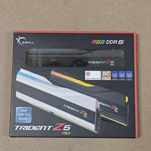 全新美版 G.Skill 芝奇 F5-6800J3446F48GX2-TZ5RW DDR5 6800MHz 48GBx2 高性能記憶...