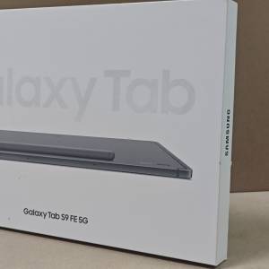 放售全新美版三星平板 Galaxy Tab S9 FE 5G 128GB 灰色 荃灣站交收