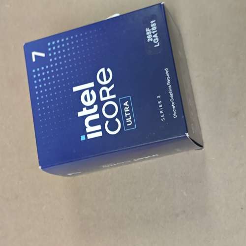 誠意放售 全新美行Intel Core Ultra I7 265F CPU 砌機一流 荃灣交收