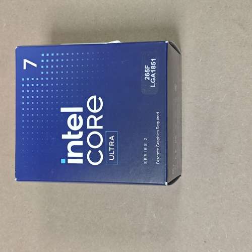 誠意放售 全新美行Intel Core Ultra I7 265F CPU 砌機一流 荃灣交收