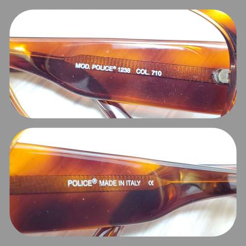 POLICE 眼鏡框 意大利製 全新庫存未使用品