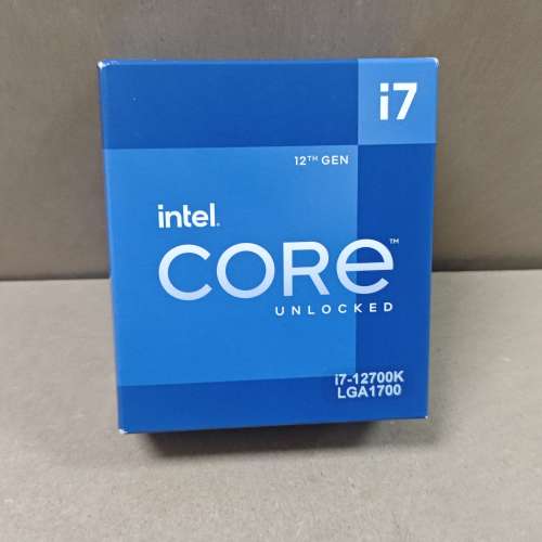 CPU I7-12700K