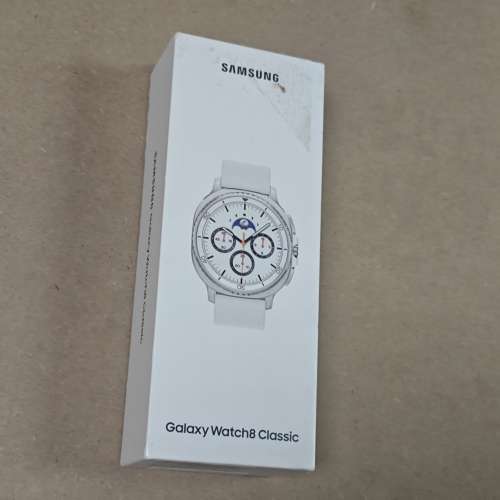 [全新速放] 美版三星 Galaxy Watch 8 Classic 白色 46mm 智能手錶 荃灣站交收 歡迎出...