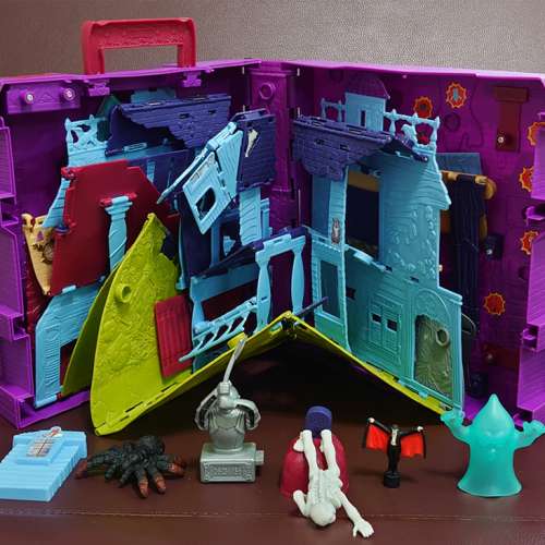 Mattel 便攜式有聲鬼屋 Matchbox Pop Up 360° Haunted House Adventure Set