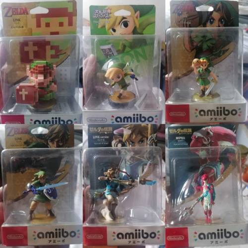 漆彈大作戰 Splatoon 任天堂公仔 Nintendo amiibo 星之卡比 薩爾達傳說