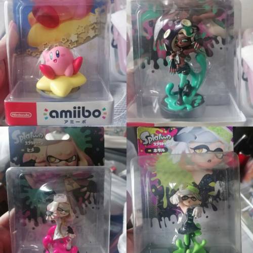 漆彈大作戰 Splatoon 任天堂公仔 Nintendo amiibo 星之卡比 薩爾達傳說
