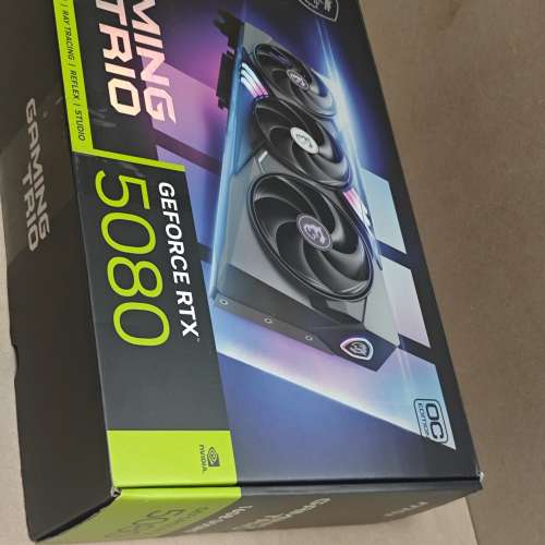 【美版】NVIDIA GeForce RTX 5080 顯示卡｜性能強勁｜荃灣站交收｜歡迎出價