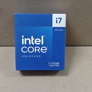 [速放] 美版 Intel i7-14700K 處理器 20核28線程 冇鎖頻 荃灣站交收