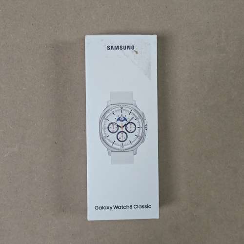 [全新速放] 美版三星 Galaxy Watch 8 Classic 白色 46mm 智能手錶 荃灣站交收 歡迎出...