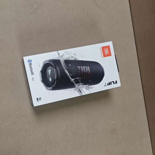 [全新行貨] 美版 JBL Flip 7 黑色 藍牙喇叭 防水設計 荃灣站交收 歡迎出價