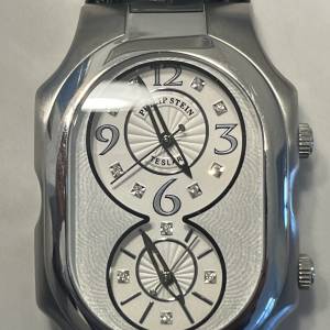 　Philip Stein 男裝皮帶錶