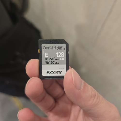 Sony 128GB SDXC II 記憶卡 sd card 無盒
