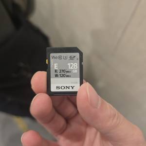 Sony 128GB SDXC II 記憶卡 sd card 無盒