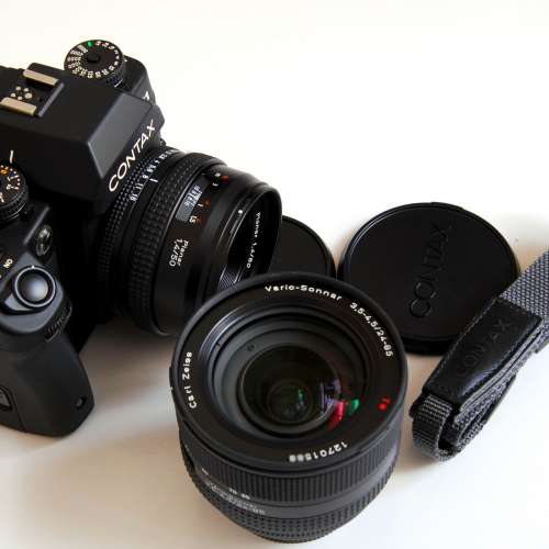 全套出讓Contax N1 Body + Contax 50mm f1.4 N  + CONTAX AF 24-85mm F3.5-4.5 N