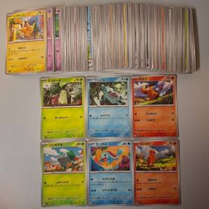 已完成寶可夢傳說ZA 60%圖鑑! Pokemon不重覆卡145張 只限順豐(包郵)