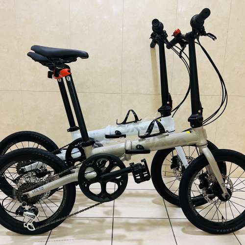 2025 新款 JAVA X2 7速 油剎 16吋349鋁合金折叠車 送水架前後蛙燈叮叮