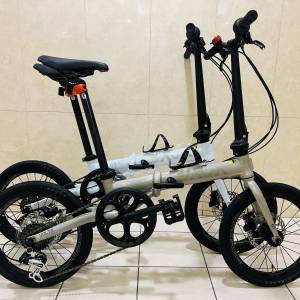 2025 新款 JAVA X2 7速 油剎 16吋349鋁合金折叠車 送水架前後蛙燈叮叮