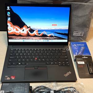 真95%新 Lenovo Thinkpad E14 Gen4, Ryzen 5 5625U, 16GB RAM, 新512GB SSD, Win11P...