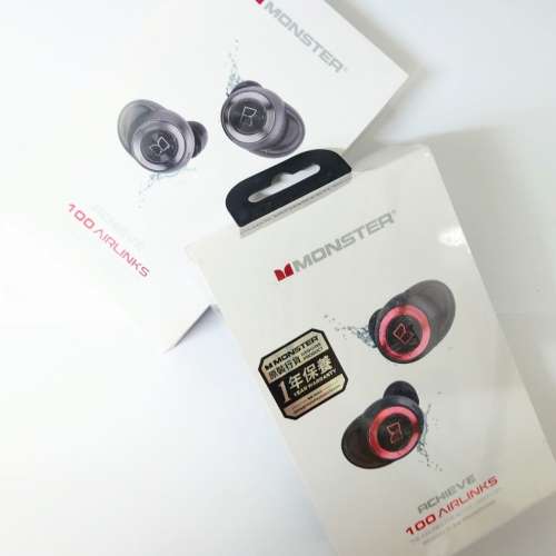 MOSTER ACHIEVE100 AIRLINKS (全新品) 真無線藍芽耳機