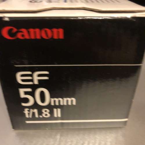 Canon EF 50mm f1.8 II