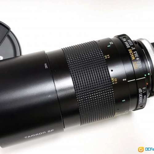 Tamron SP 500mm F8 MACRO 1:3 (55BB) reflex lens 反射鏡