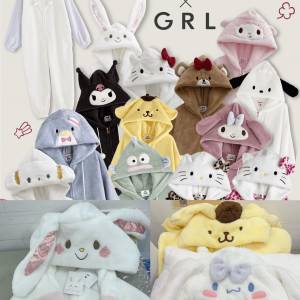 睇下文·文盲勿擾·不轉wtsapp/電話‼️日本2025最新款: Sanrio X GRL 玉桂狗 布甸...