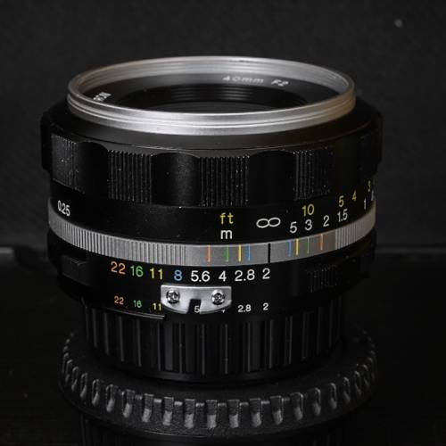 Voigtlander 40mm f/2 SL IIS for nikon F