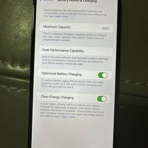 iPhone13pro max128GB電池🔋98%